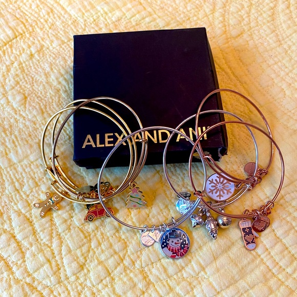 Alex and Ani Holiday Bracelets - Picture 1 of 2